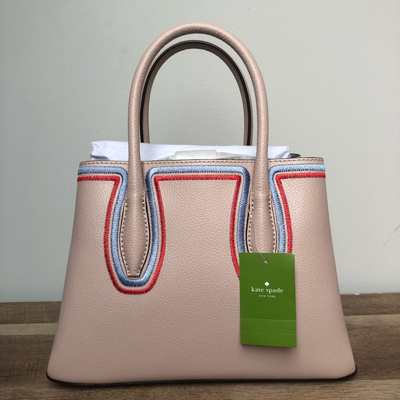 Kate Spade Eva Embroidered Small Satchel - Picture 4 of 8